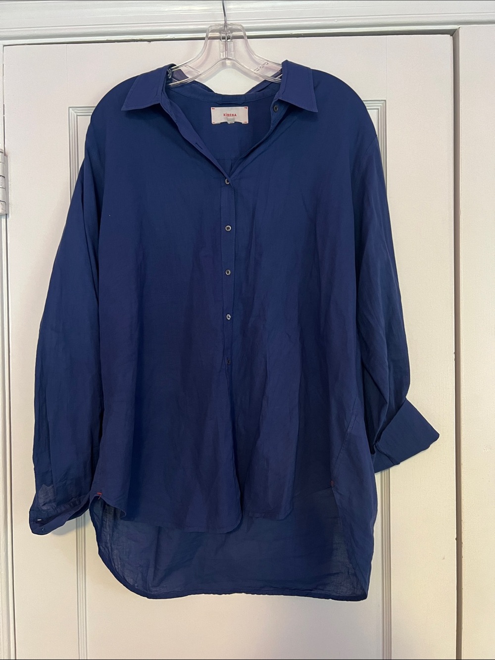 XiRENA Women's Navy Beau Shirt - Picture 3 of 6